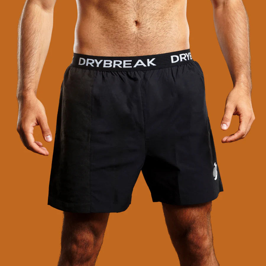 Men's Quickdry Shorts Drybreak Black (2026) - Padelspeed - UK padel and racket sports shop (Sports and outdoors, Sports clothing)