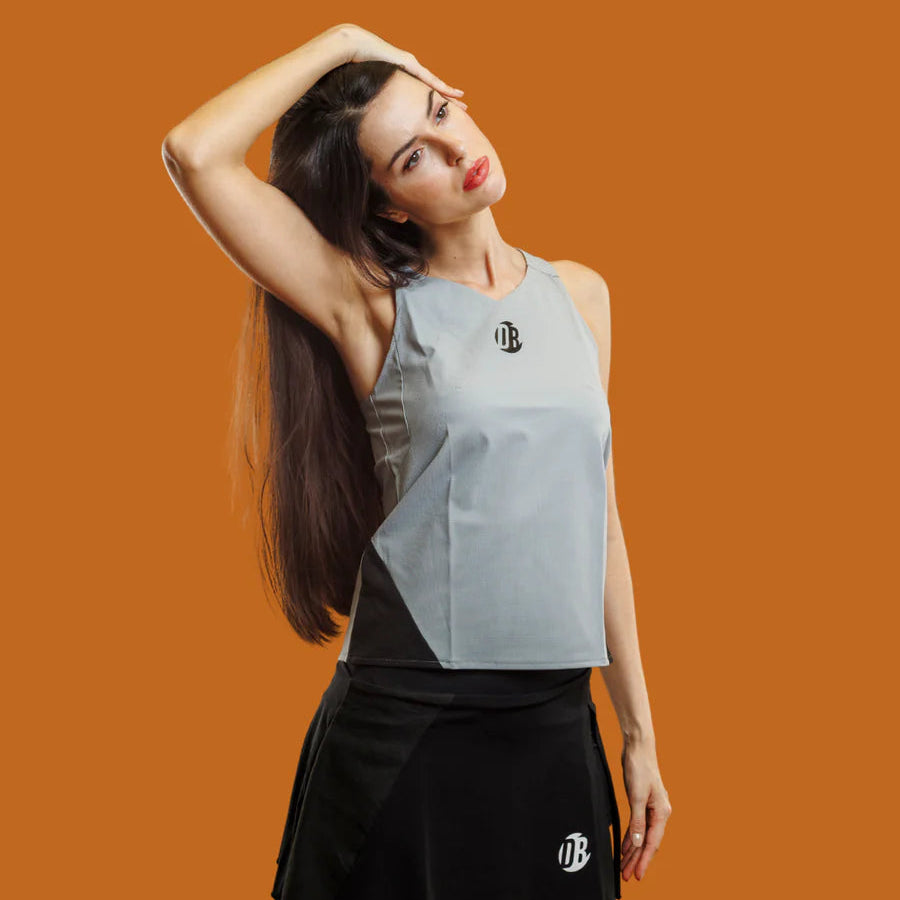 Women's Tank Top Drybreak Grey (2026) - Padelspeed - UK padel and racket sports shop (Sports and outdoors, Sports clothing)