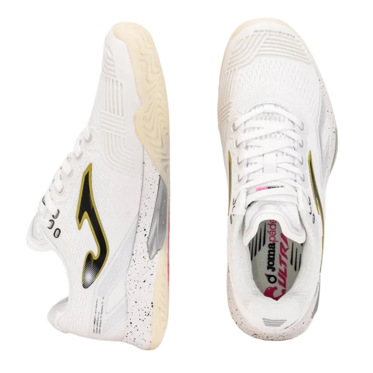 Women's Joma Ultra Light Padel Shoes (White)