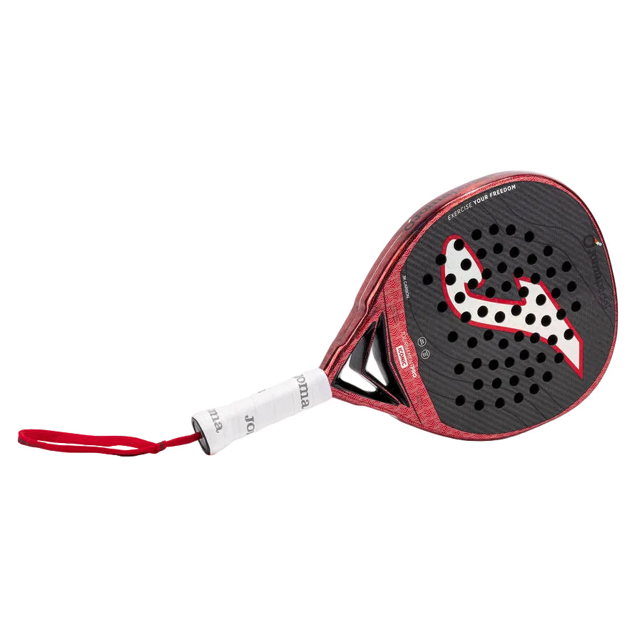 Raquete de Padel Joma Tournament Pro Iconic (Preto/Vermelho)