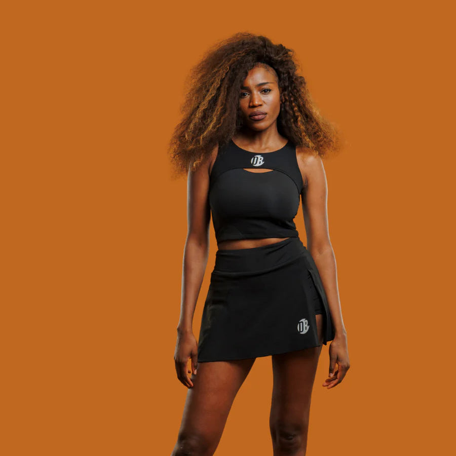 Women's Skirt Drybreak Black (2026) - Padelspeed - UK padel and racket sports shop (Sports and outdoors, Sports clothing)