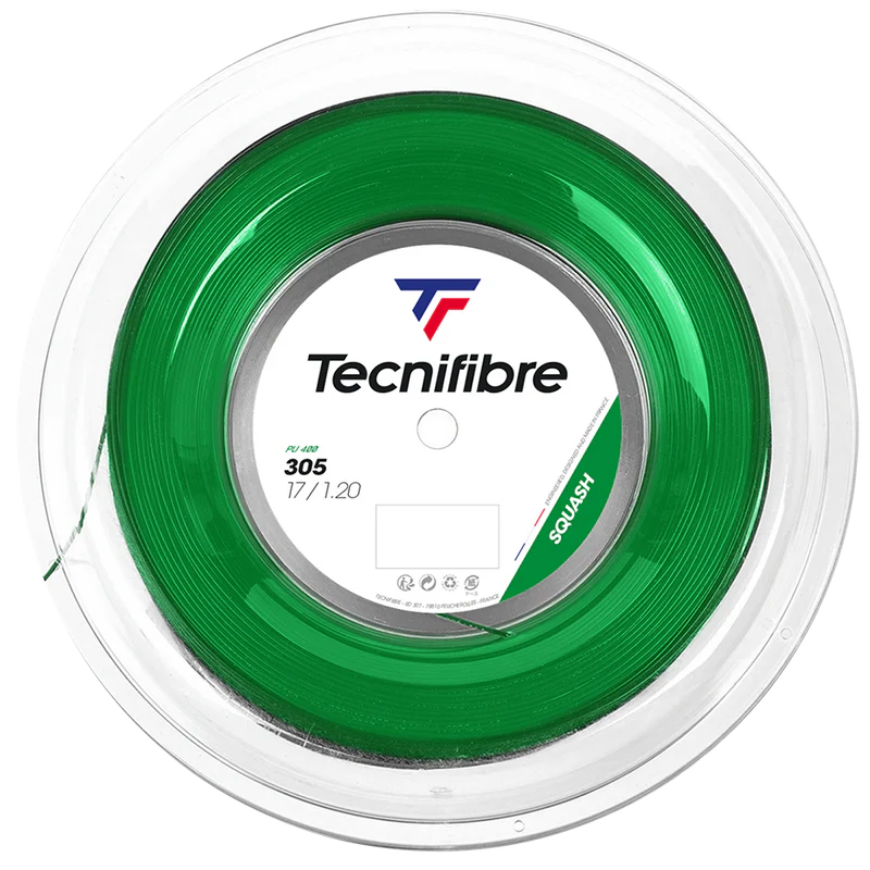 Carrete de cuerda Tecnifibre 305 de 1.20mm para squash (200m)