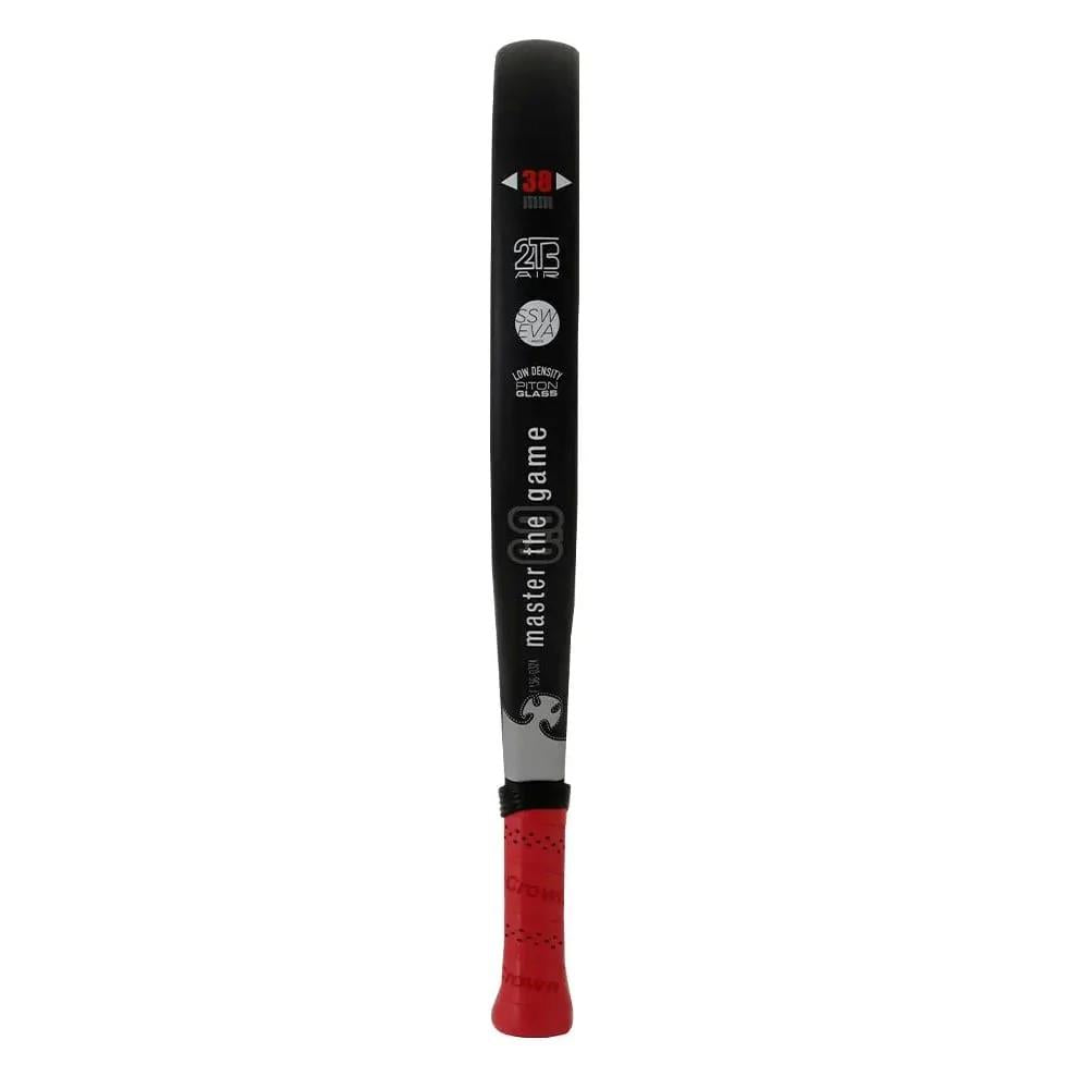 Padel Racket Black Crown Piton 6.0 Chrome