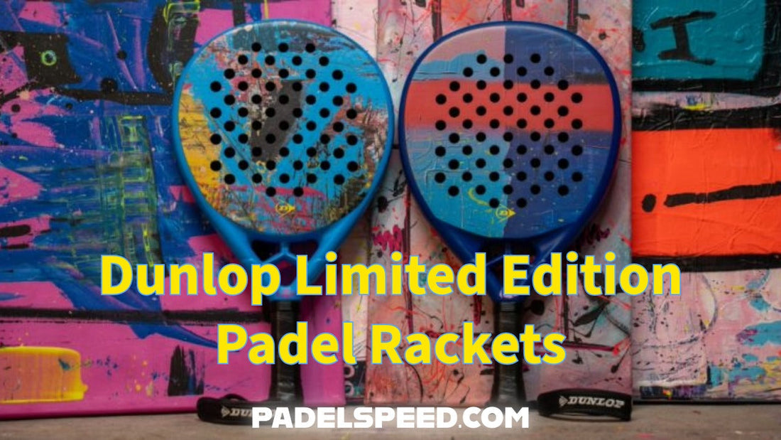 Limited Addition Padel Rackets from Dunlop!