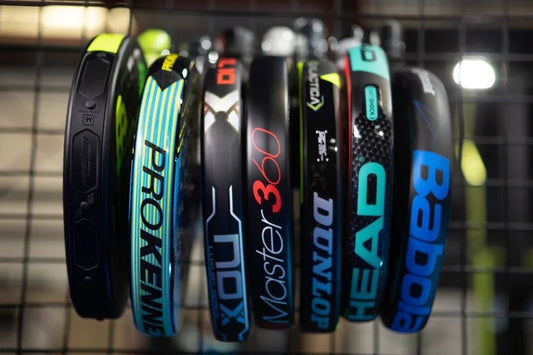 Padel racket range comparisons at Padelspeed