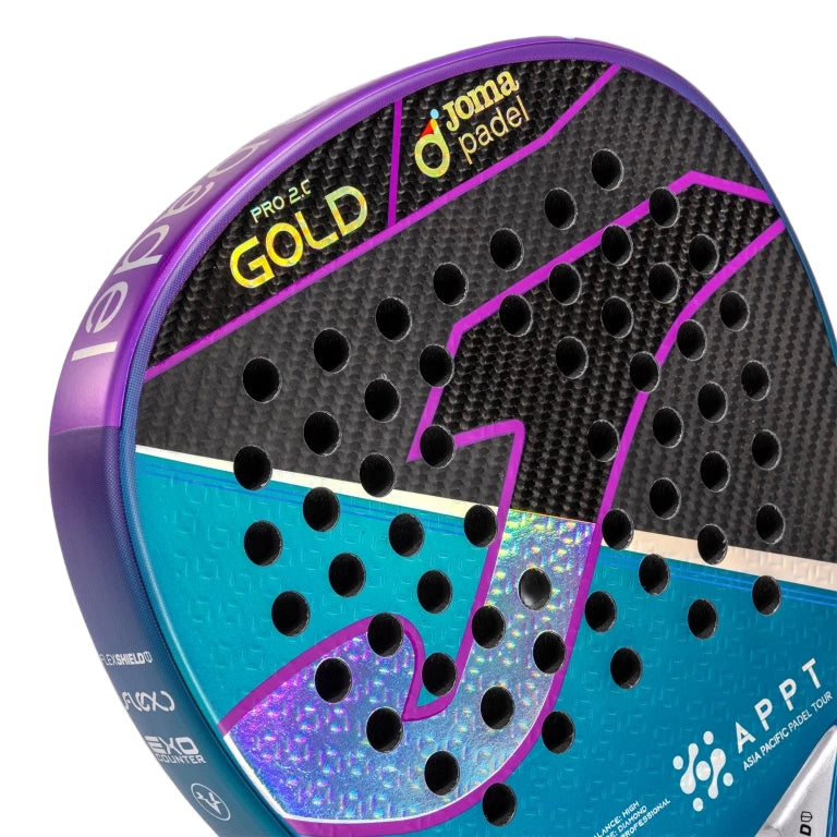Padel Racket Joma Sport APPT Pro 2.0 Gold - Padelspeed - UK padel and racket sports shop (Sports and outdoors, Paddle tennis)