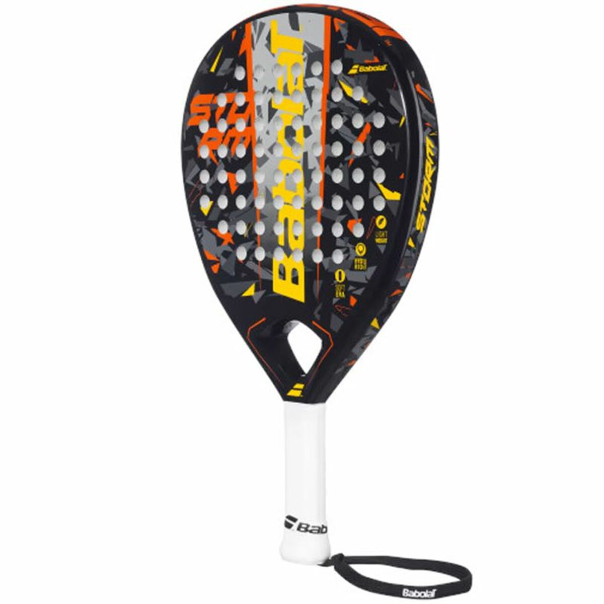 Padel Racket Babolat Storm Multicolour Black/Orange - Padelspeed - UK padel and racket sports shop (Sports and outdoors, Paddle tennis)