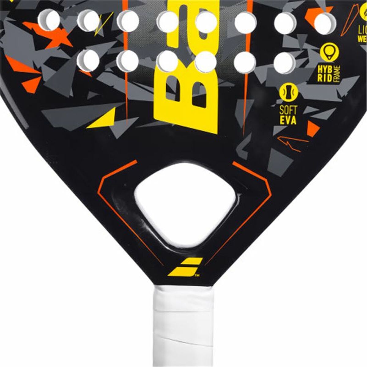 Padel Racket Babolat Storm Multicolour Black/Orange - Padelspeed - UK padel and racket sports shop (Sports and outdoors, Paddle tennis)