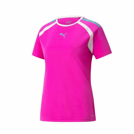 Short-Sleeve Sports T-Shirt Puma Team Fuchsia