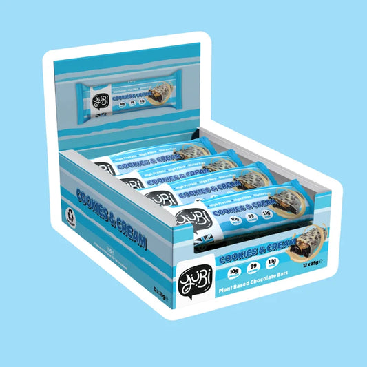 Box of 12 Protein Bars YuBi (Cookies & Cream)