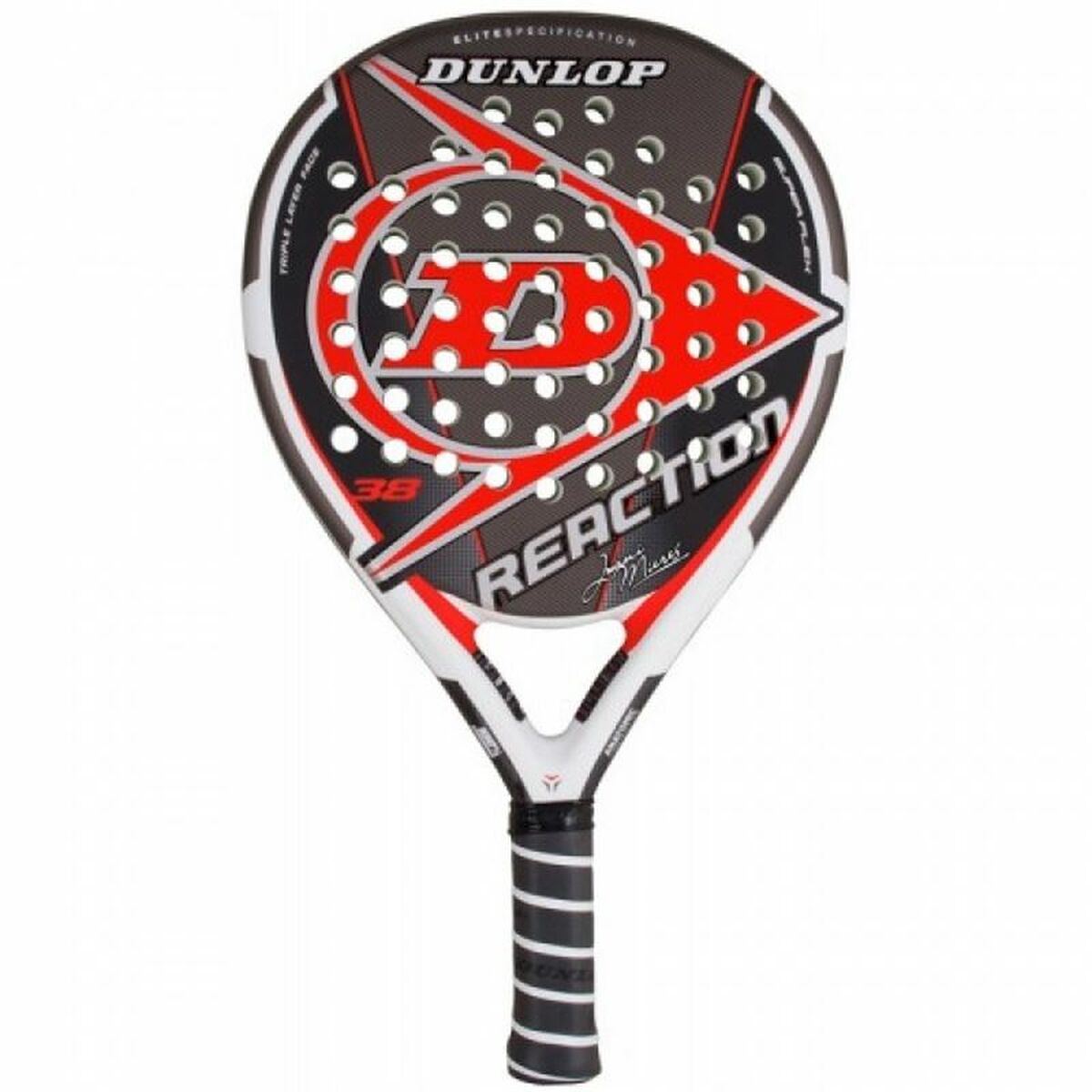 Padel Racket Dunlop Reaction 1.1 Red - Padelspeed - UK padel and racket sports shop (Sports and outdoors, Paddle tennis)