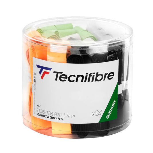 Squash Feel Racket Grips Tecnifibre (Pack of 24)