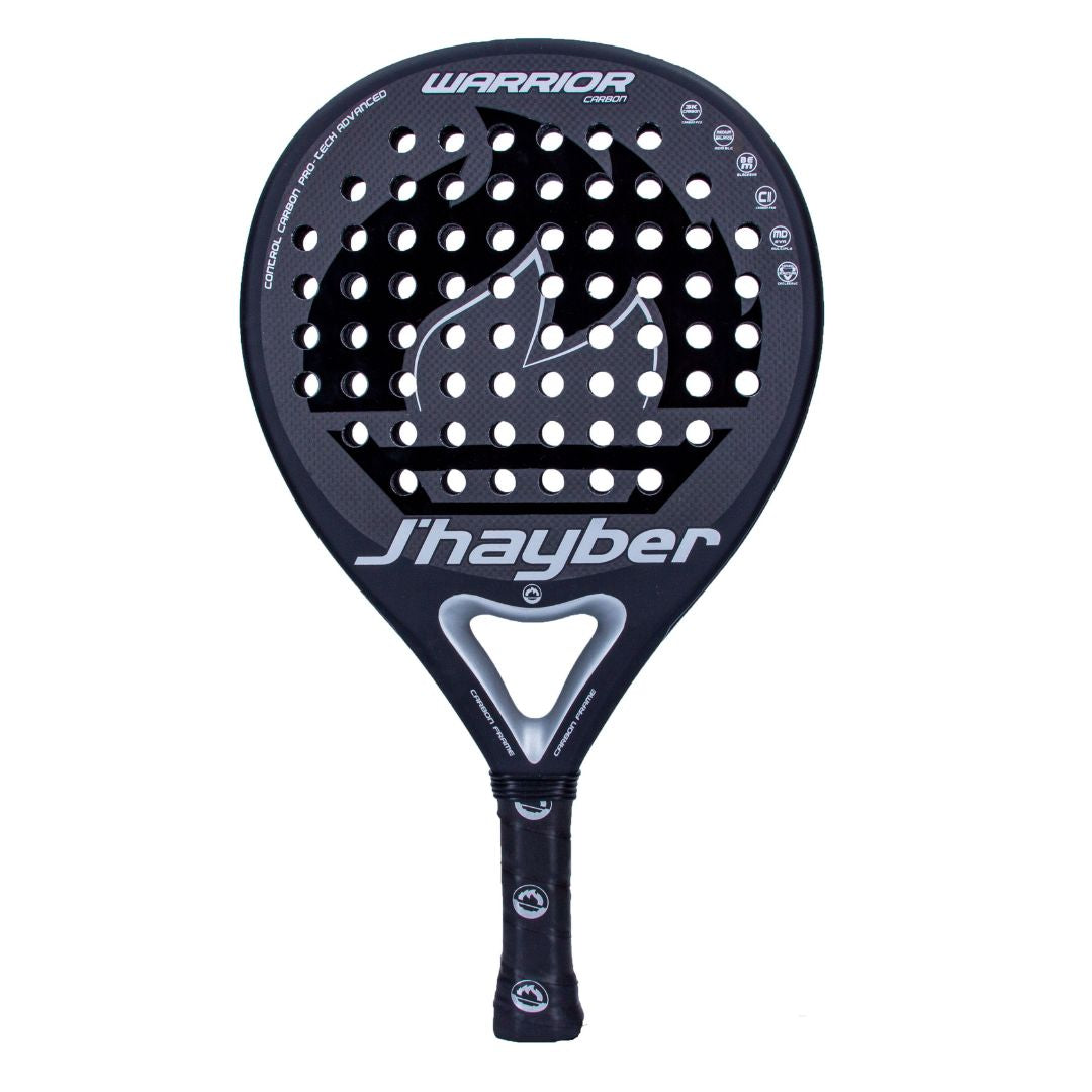 Padel Racket J'hayber Warrior Carbon Black Padel Racket