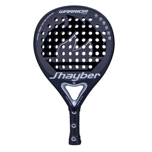 Padel Racket J'hayber Warrior Carbon Black Padel Racket