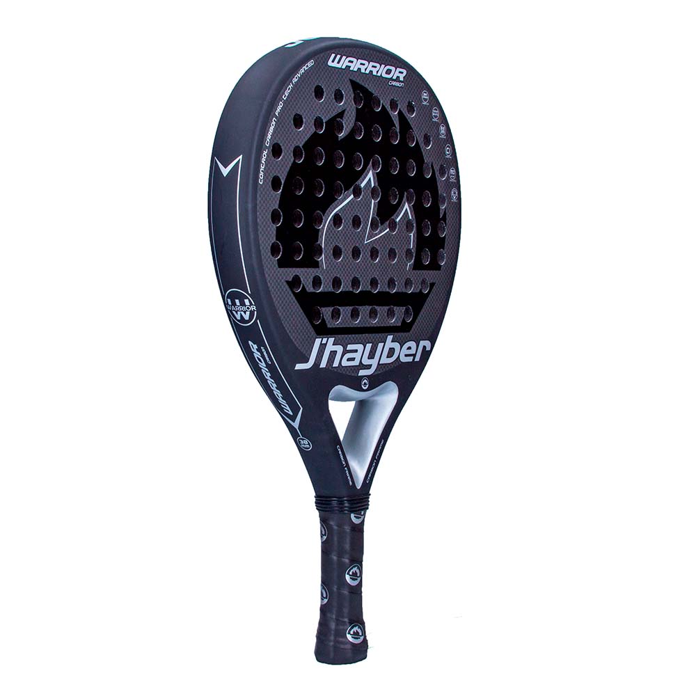 Padel Racket J'hayber Warrior Carbon Black Padel Racket
