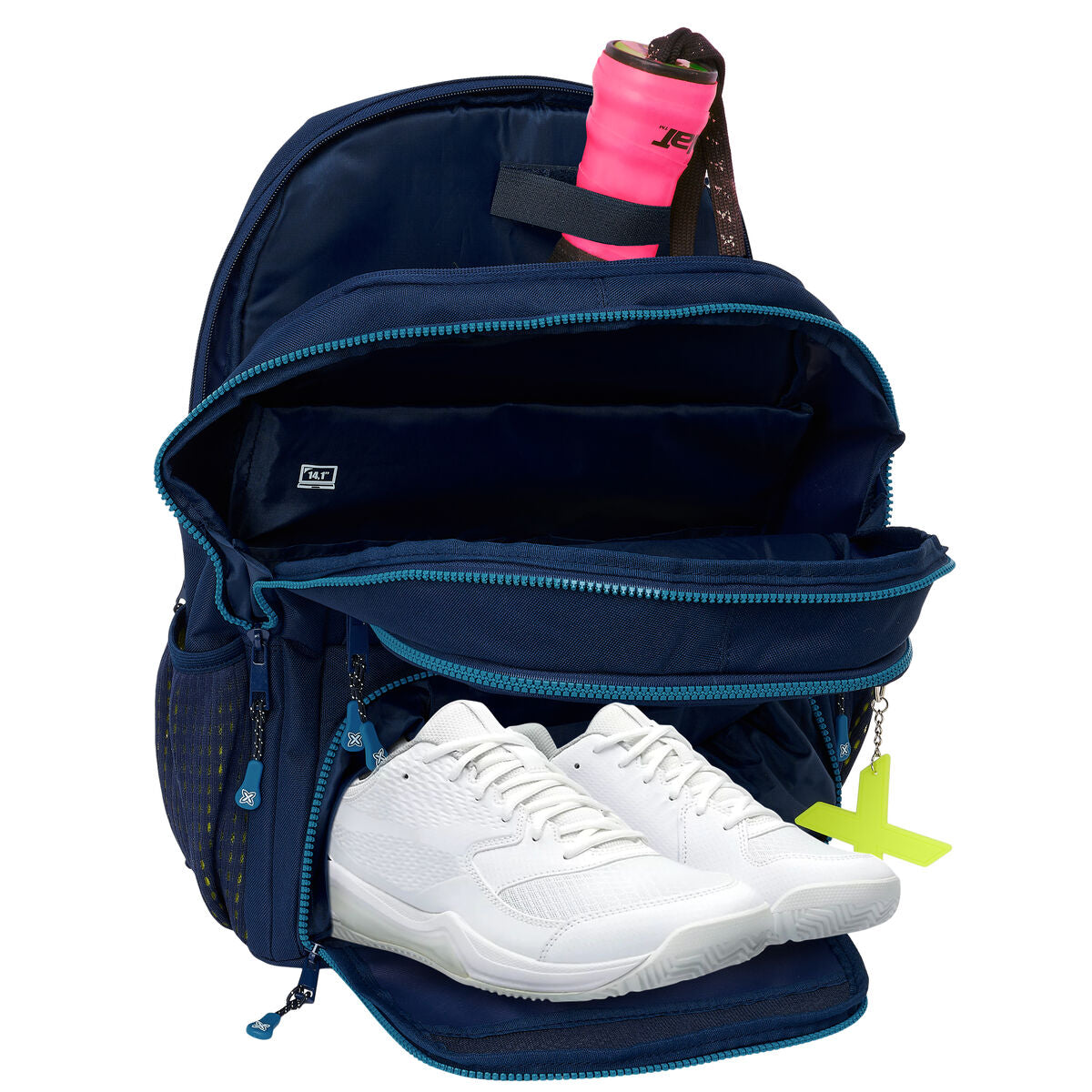 Padel Backpack Munich Nautic Navy Blue - Padelspeed - UK padel and racket sports shop (Sports and outdoors, Paddle tennis)