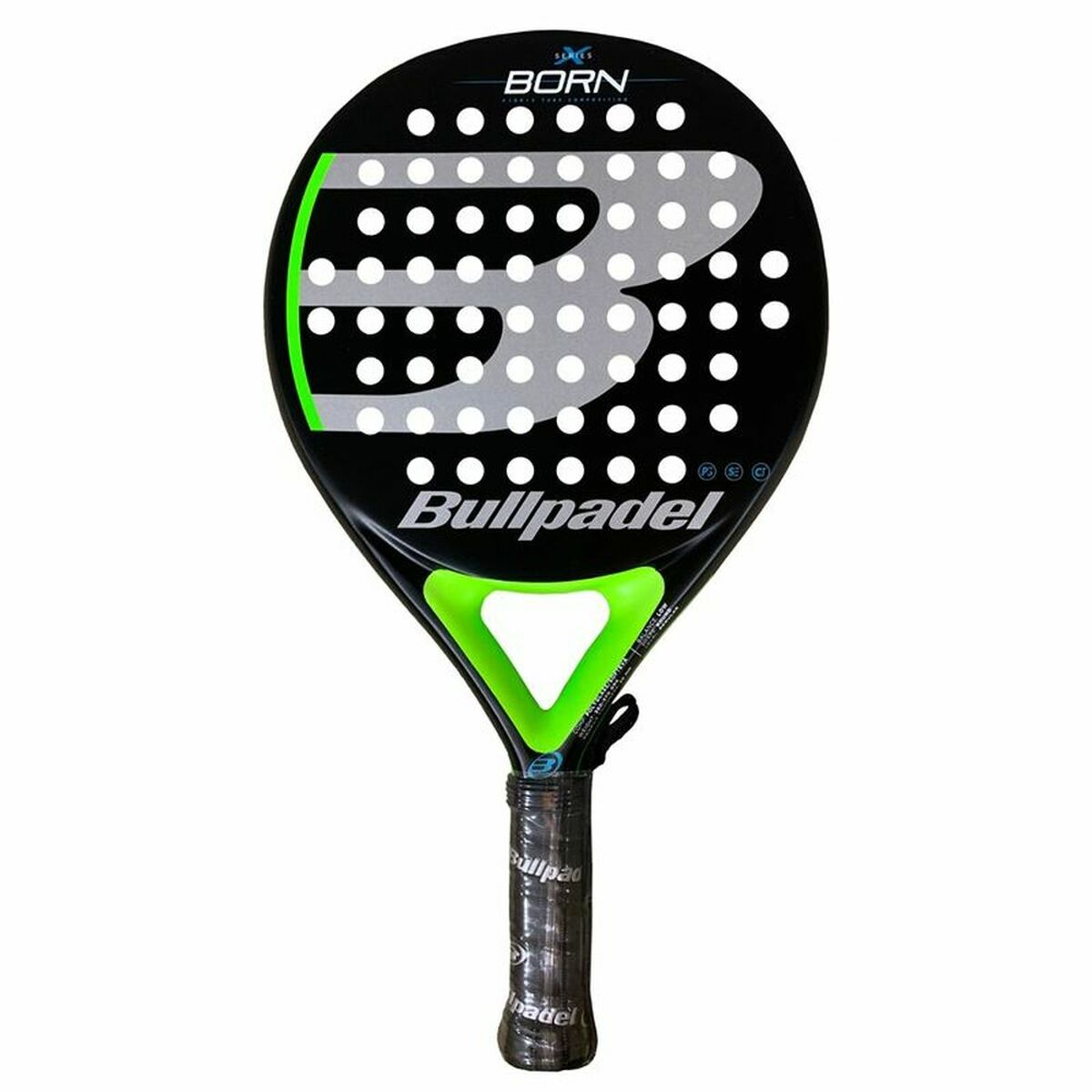 Padel Racket Bullpadel Born Raider Green