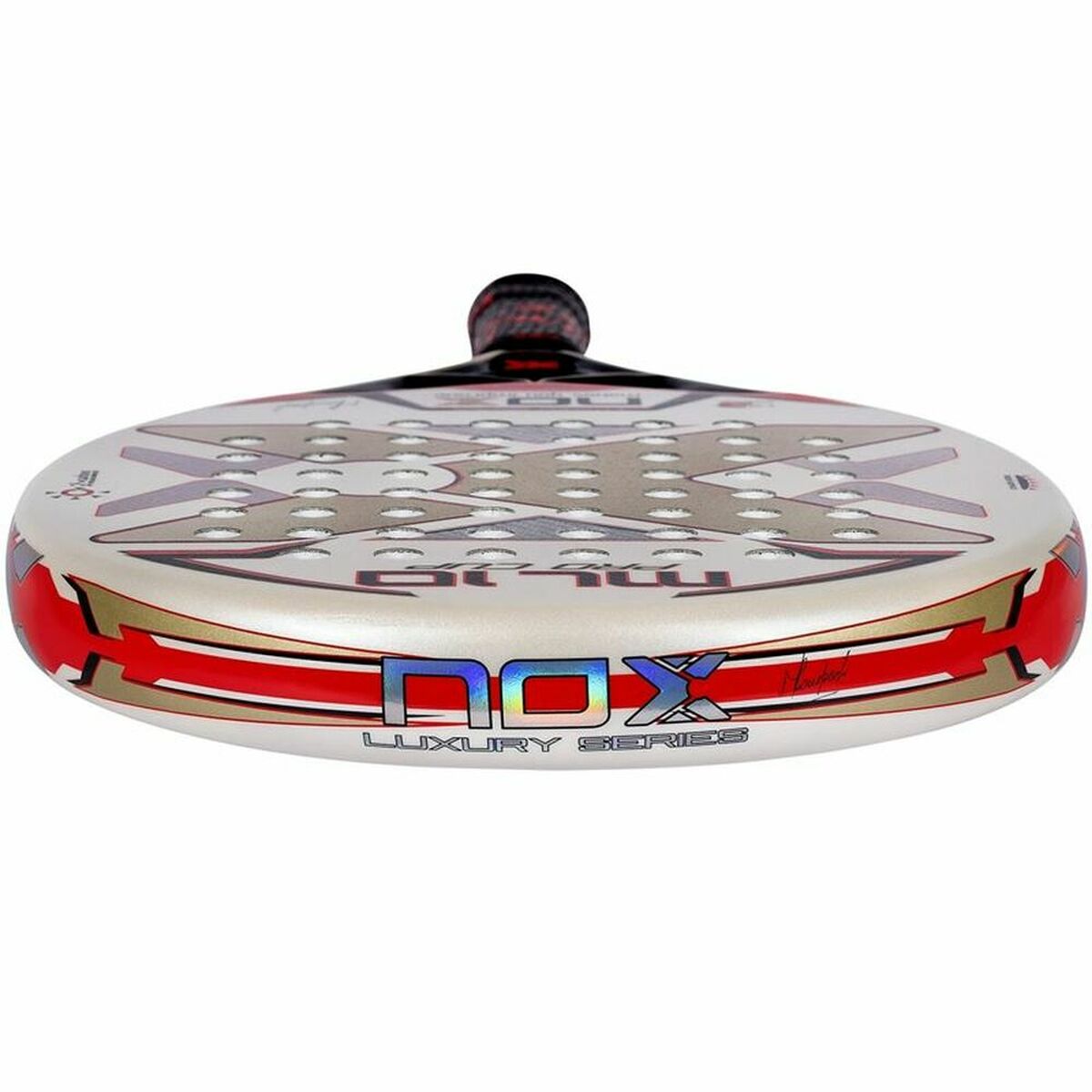 Padel Racket NOX ML10 Pro Cup Luxury WH White - Padelspeed - UK padel and racket sports shop (Sports and outdoors, Paddle tennis)