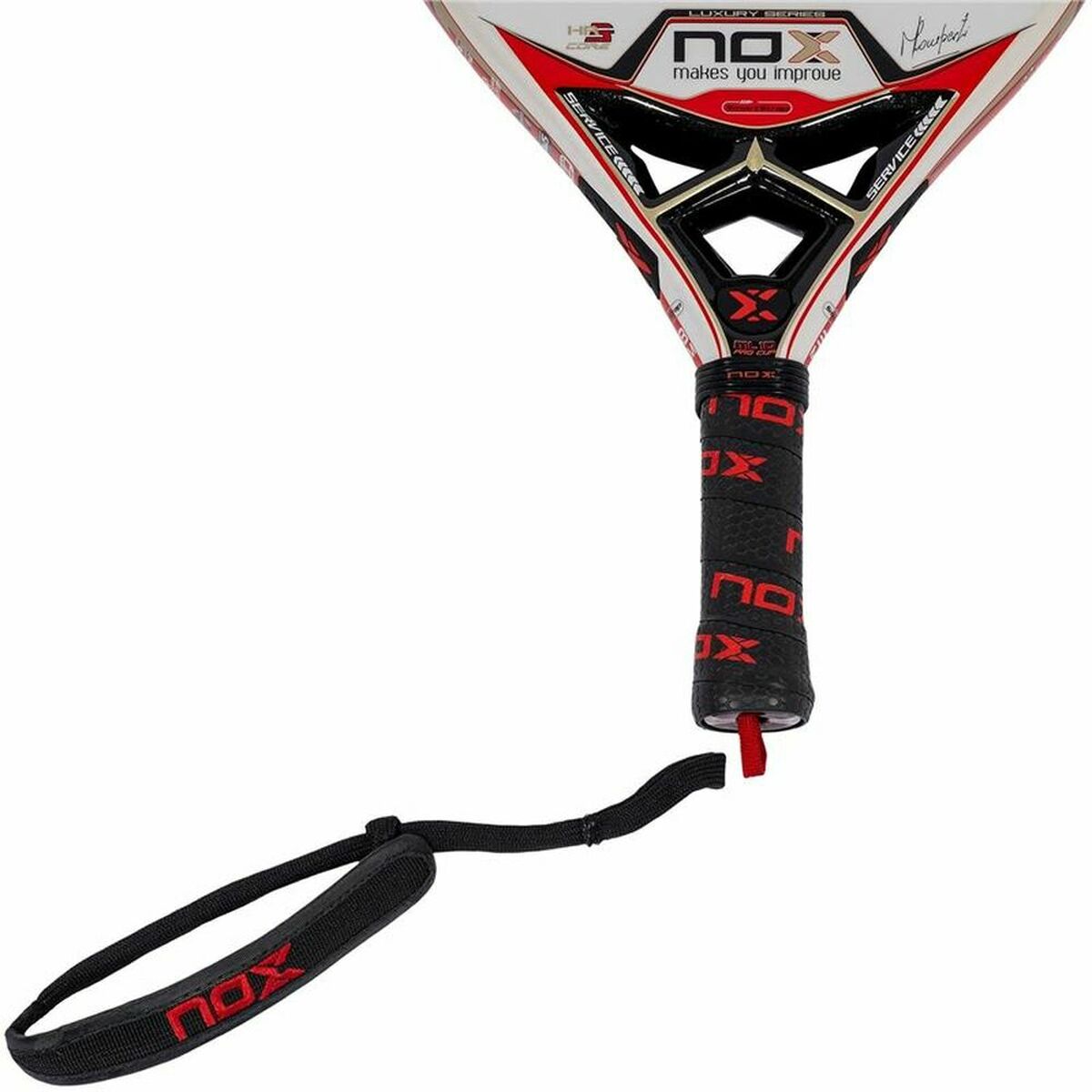 Padel Racket NOX ML10 Pro Cup Luxury WH White - Padelspeed - UK padel and racket sports shop (Sports and outdoors, Paddle tennis)