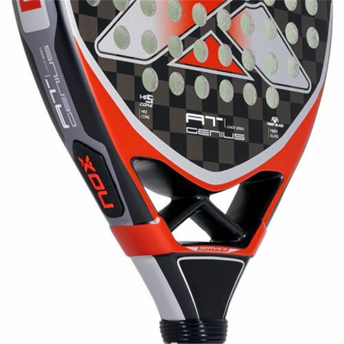 Padel Racket NOX  AT10 Genius Jr by Agustin Tapia - Padelspeed - UK padel and racket sports shop (Sports and outdoors, Paddle tennis)