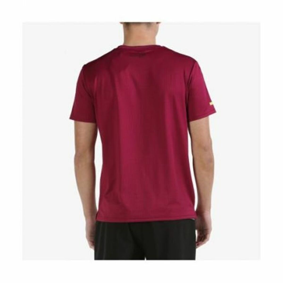 Men's Short Sleeve T-Shirt Bullpadel Litis Fuchsia Men