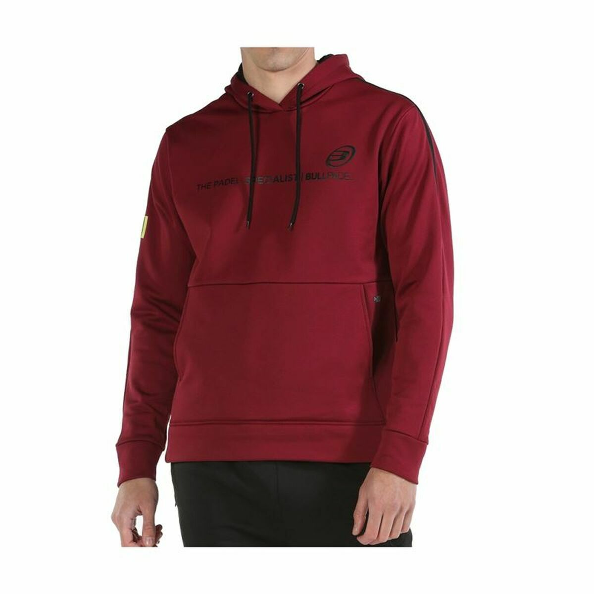 Men’s Hoodie Bullpadel Lipis Dark Red