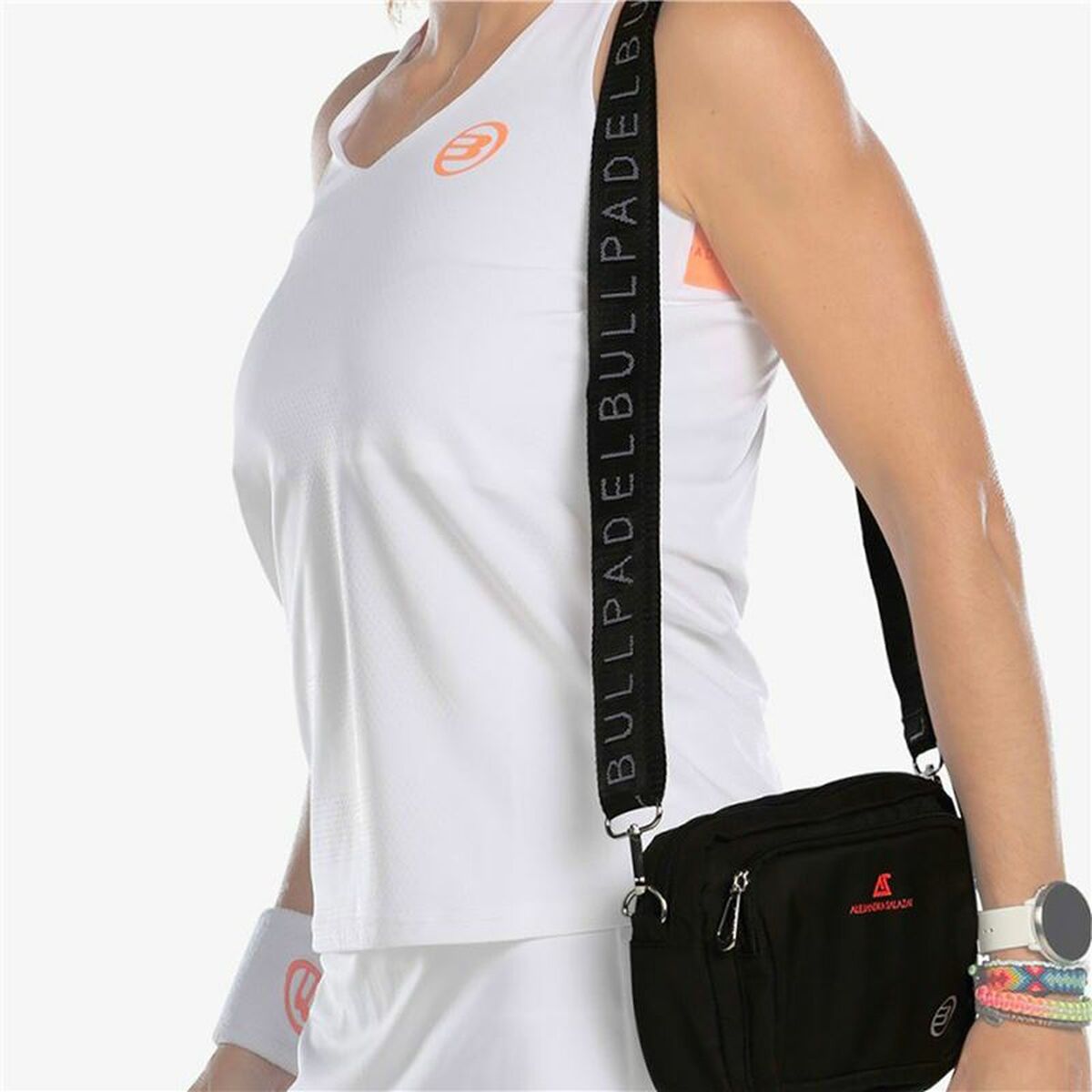 Women's Padel Tank Top Bullpadel Acoda White