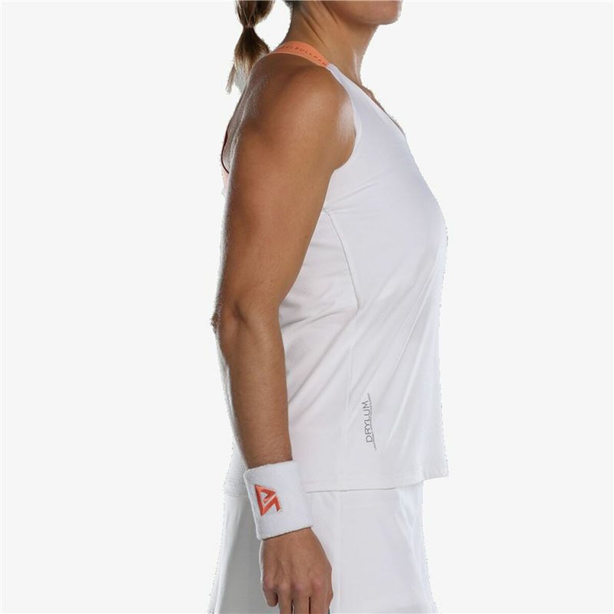 Women's Padel Tank Top Bullpadel Acoda White