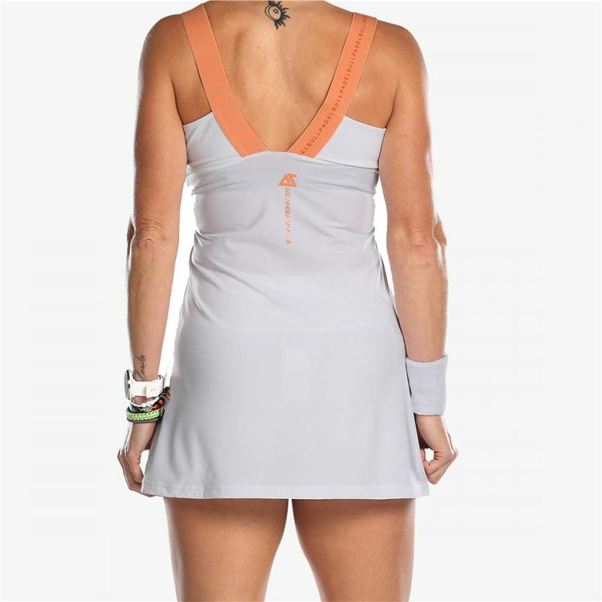 Women's Padel Dress Bullpadel ADAMA White