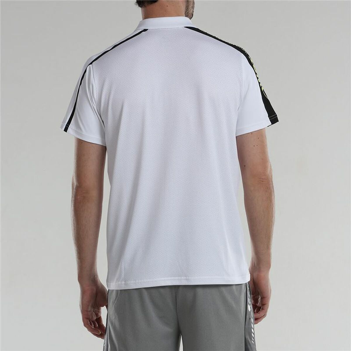 Men's Short Sleeve Polo Shirt Bullpadel Liceo Padel White