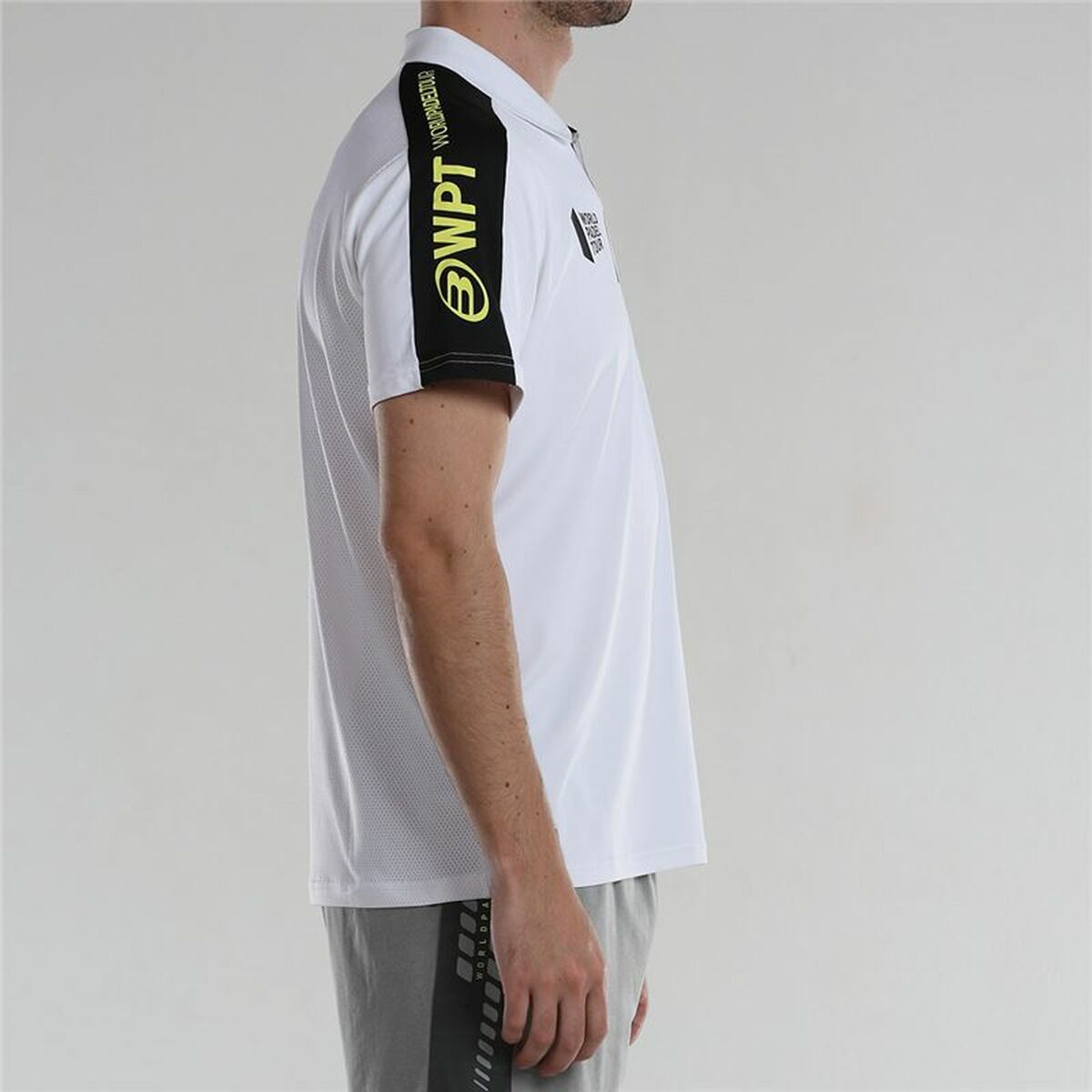 Men's Short Sleeve Polo Shirt Bullpadel Liceo Padel White