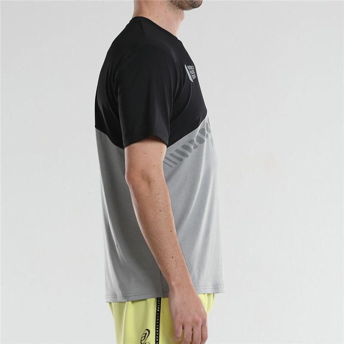 Men's Short Sleeve T-Shirt Bullpadel Lucio Grey