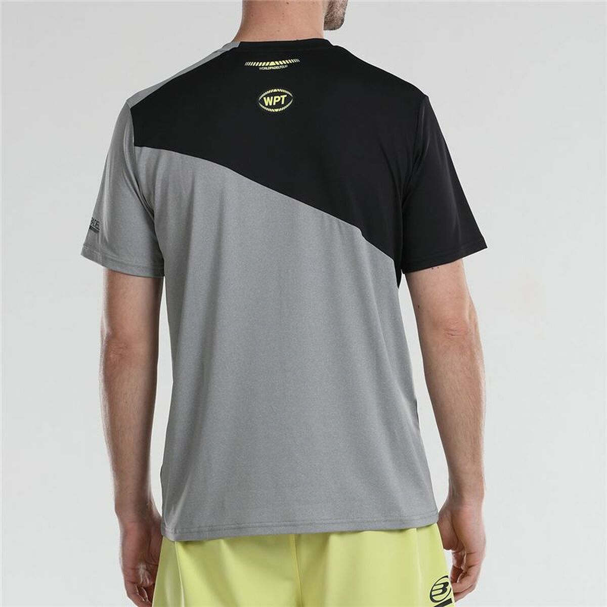 Men's Short Sleeve T-Shirt Bullpadel Lucio Grey