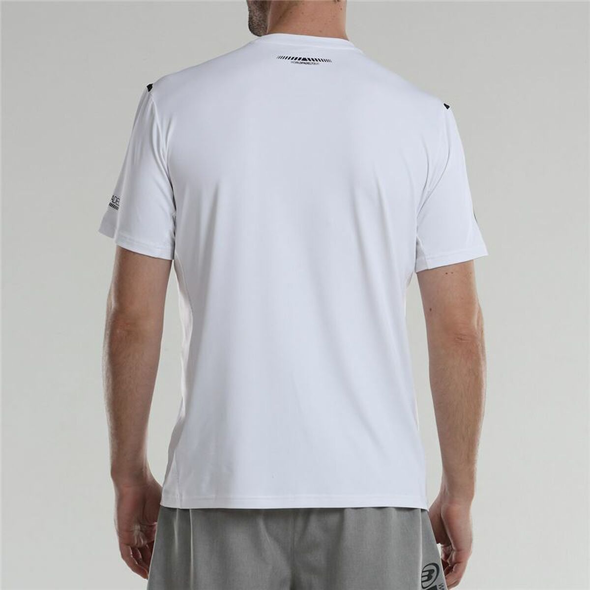 Men's Short Sleeve T-Shirt Bullpadel White