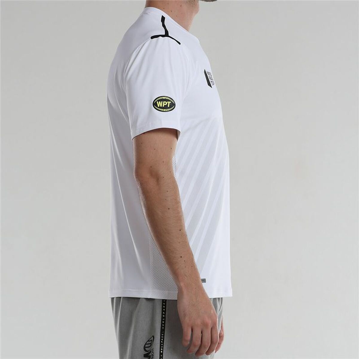 Men's Short Sleeve T-Shirt Bullpadel White