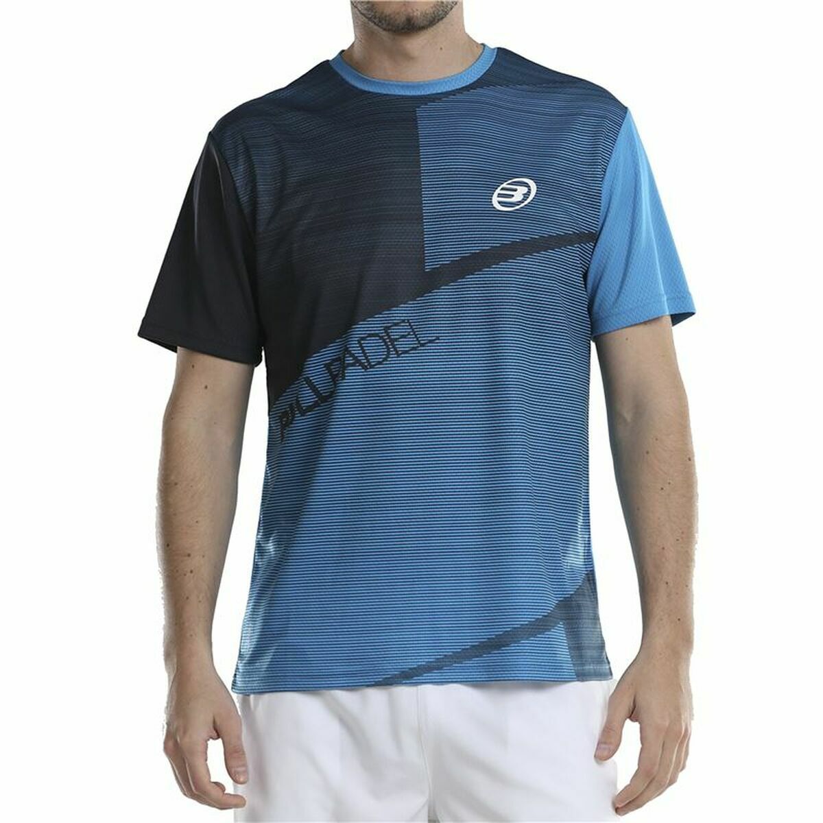 Men's Short Sleeve T-Shirt Bullpadel Afile Blue