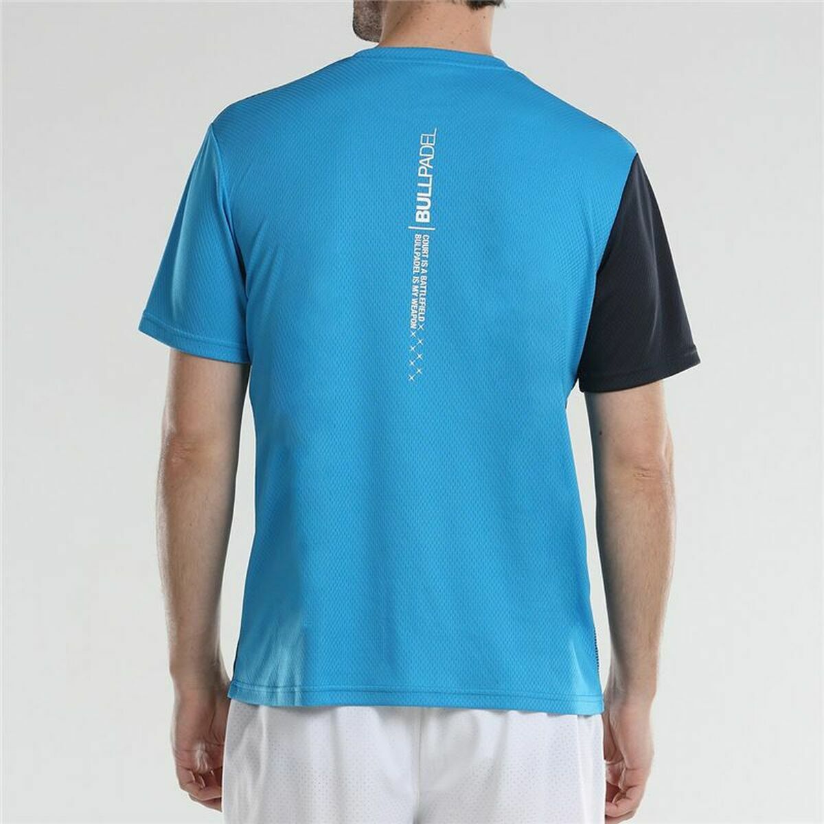 Men's Short Sleeve T-Shirt Bullpadel Afile Blue