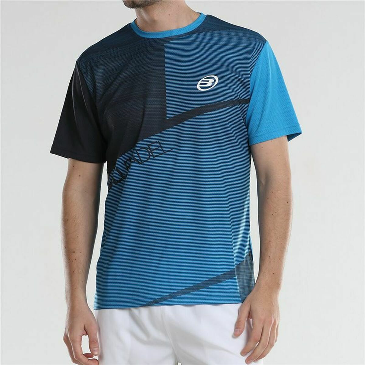 Men's Short Sleeve T-Shirt Bullpadel Afile Blue