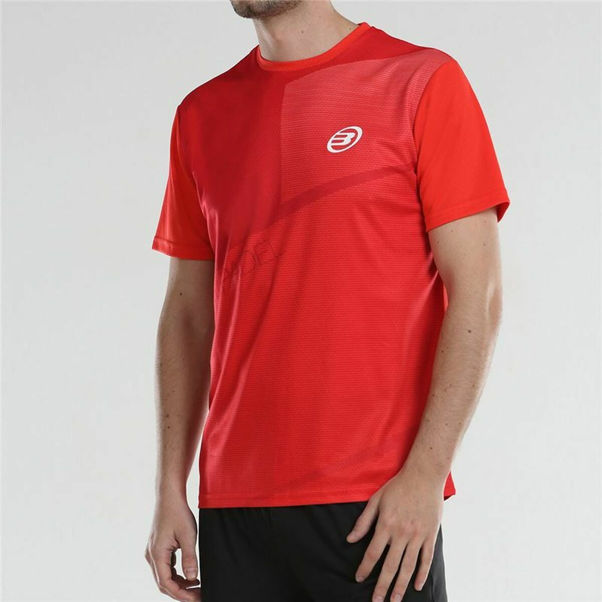 Men's Short Sleeve T-Shirt Bullpadel Afile Red