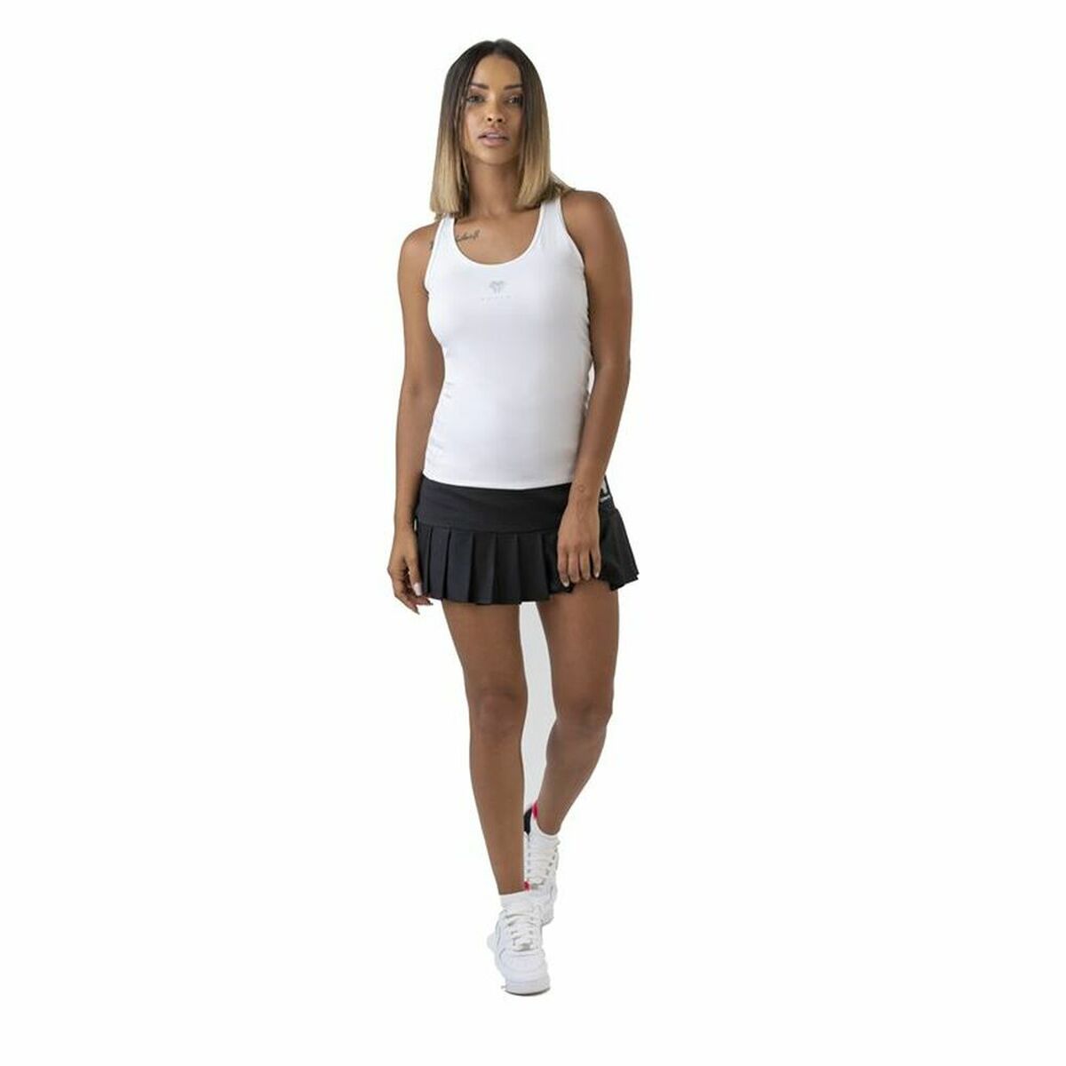 Women's Sleeveless Padel T-Shirt Cartri Steyr