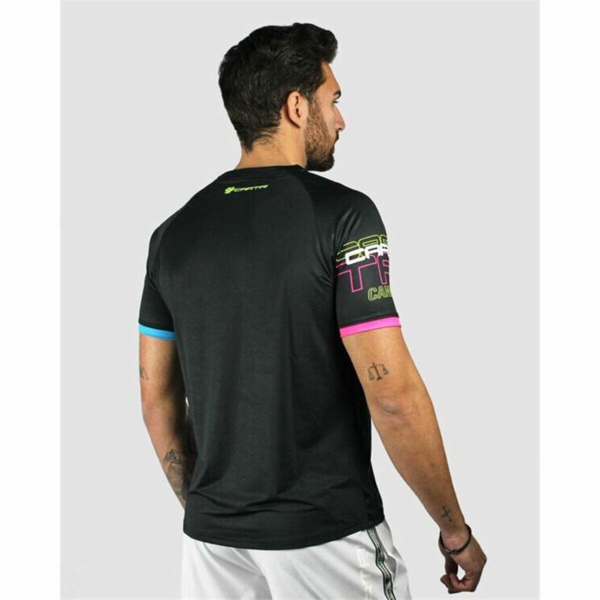 Men's Short Sleeve Padel T-Shirt Cartri Cairo