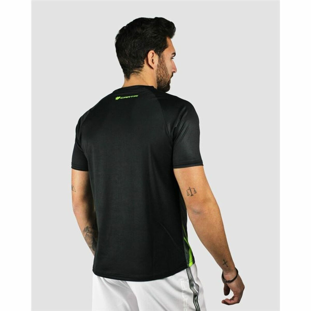 Men's Short Sleeve Padel T-Shirt Cartri Luxer