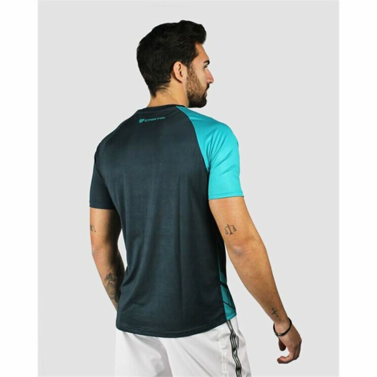 Men's Short Sleeve Padel T-Shirt Cartri Asuan