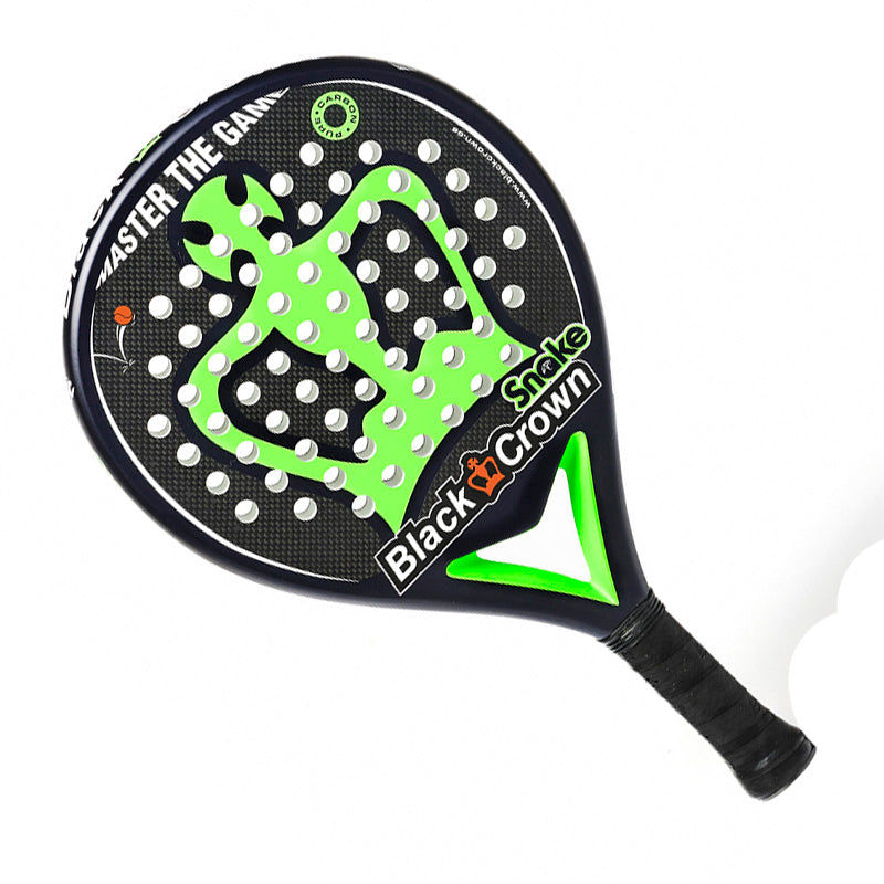 Padel Racket Black Crown Snake - Padelspeed Padel, Squash & Tennis