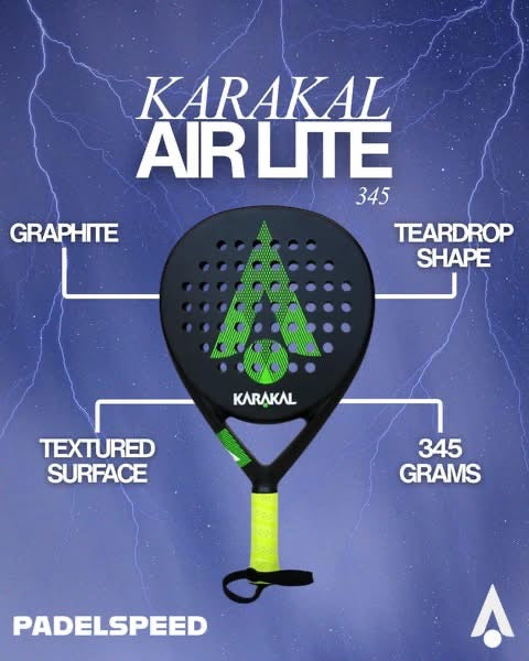 Padel Racket Karakal Air Lite 345 (Blue)