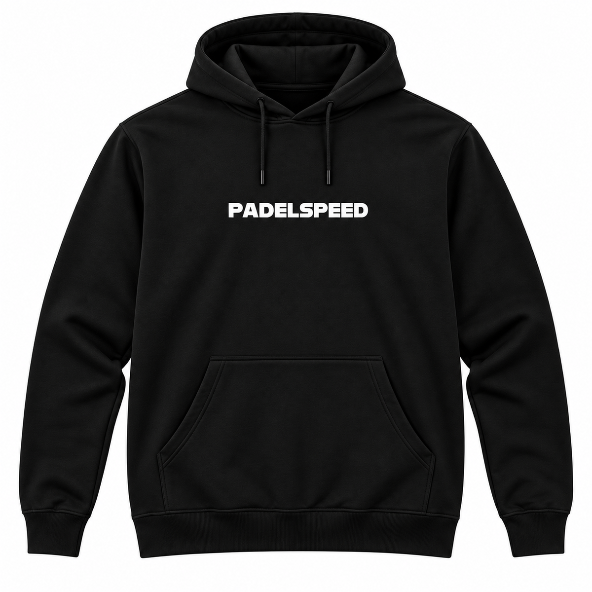 Unisex Organic Cotton Hoodie Padelspeed (Black)