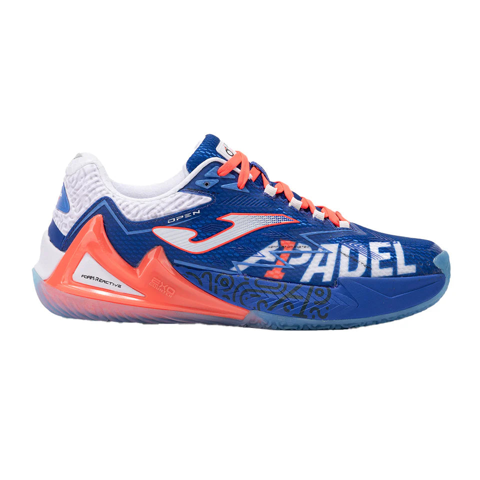 Men's Shoes Joma Open 2572 A1 Blue 2025 - Padelspeed - UK padel and racket sports shop (Shoes and accessories, Shoes)