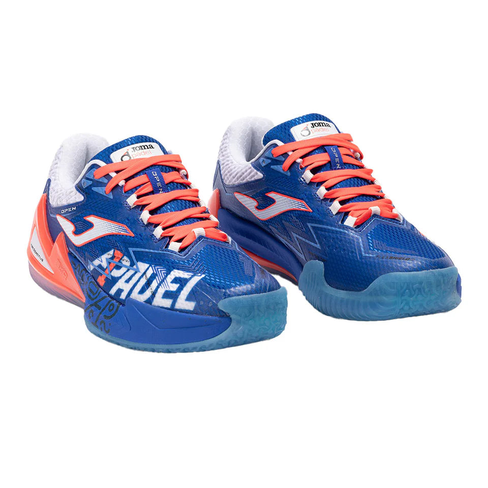 Men's Shoes Joma Open 2572 A1 Blue 2025 - Padelspeed - UK padel and racket sports shop (Shoes and accessories, Shoes)