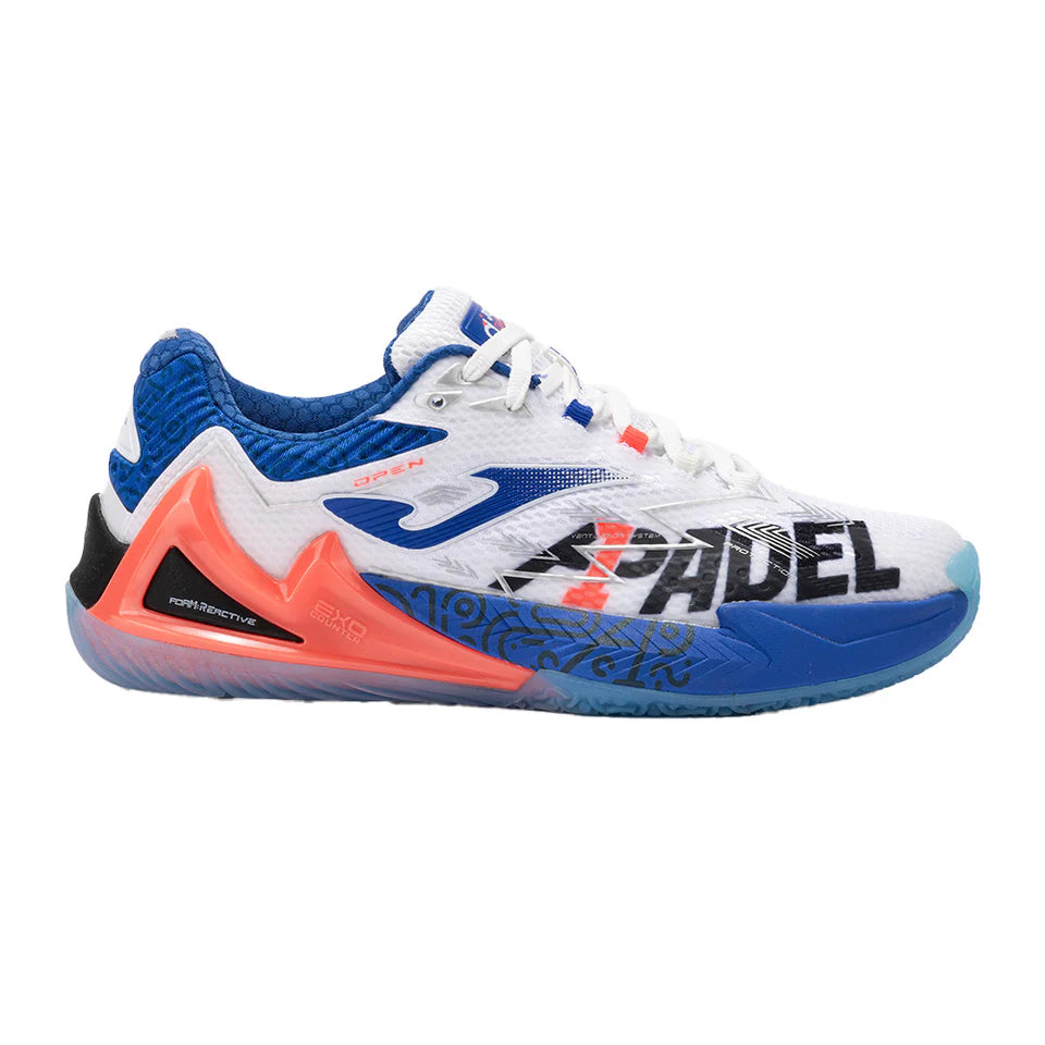 Men's Shoes Joma Open 2572 A1 White 2025 - Padelspeed - UK padel and racket sports shop (Shoes and accessories, Shoes)