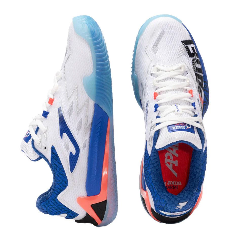 Men's Shoes Joma Open 2572 A1 White 2025 - Padelspeed - UK padel and racket sports shop (Shoes and accessories, Shoes)